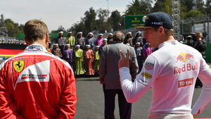 Vettel & Verstappen - GP Mexiko 2016