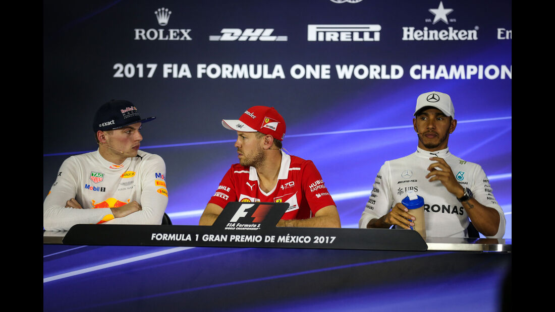 Vettel - Verstappen - Hamilton - GP Mexiko 2017 - Qualifying