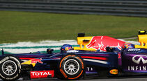 Vettel Webber 2013 GP Malaysia