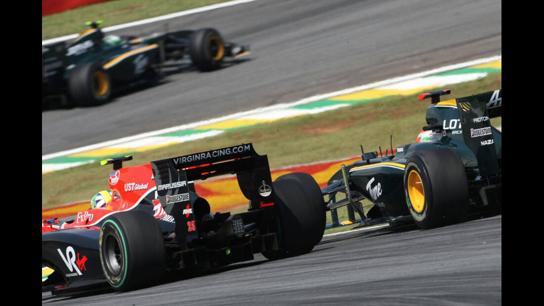 Vettel Webber GP Brasilien 2010
