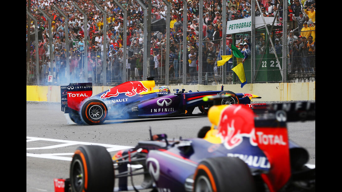 Vettel & Webber - GP Brasilien 2013