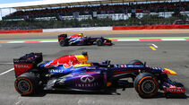 Vettel & Webber - GP England 2013