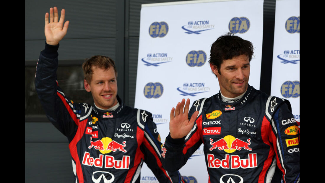 Vettel & Webber - GP England - Qualifying - 9. Juli 2011