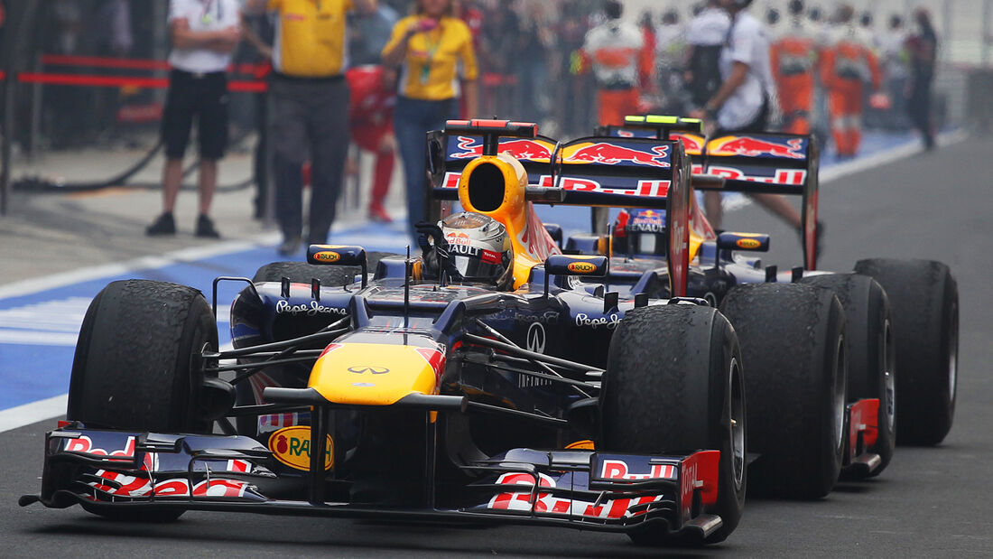 Vettel & Webber - GP Indien 2012 - Formel 1 