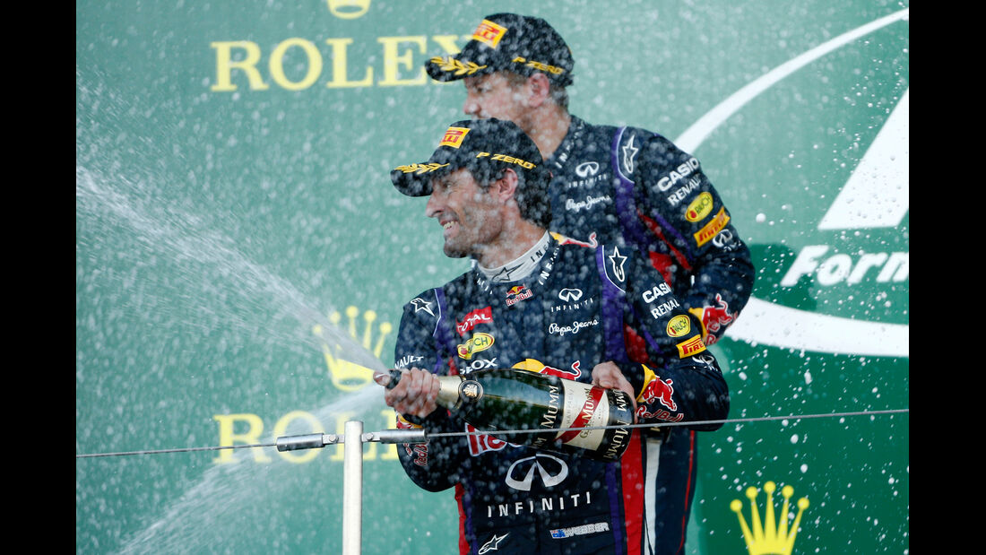 Vettel & Webber - GP Japan 2013
