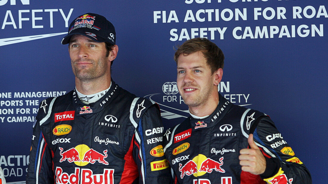 Vettel & Webber GP Korea 2012