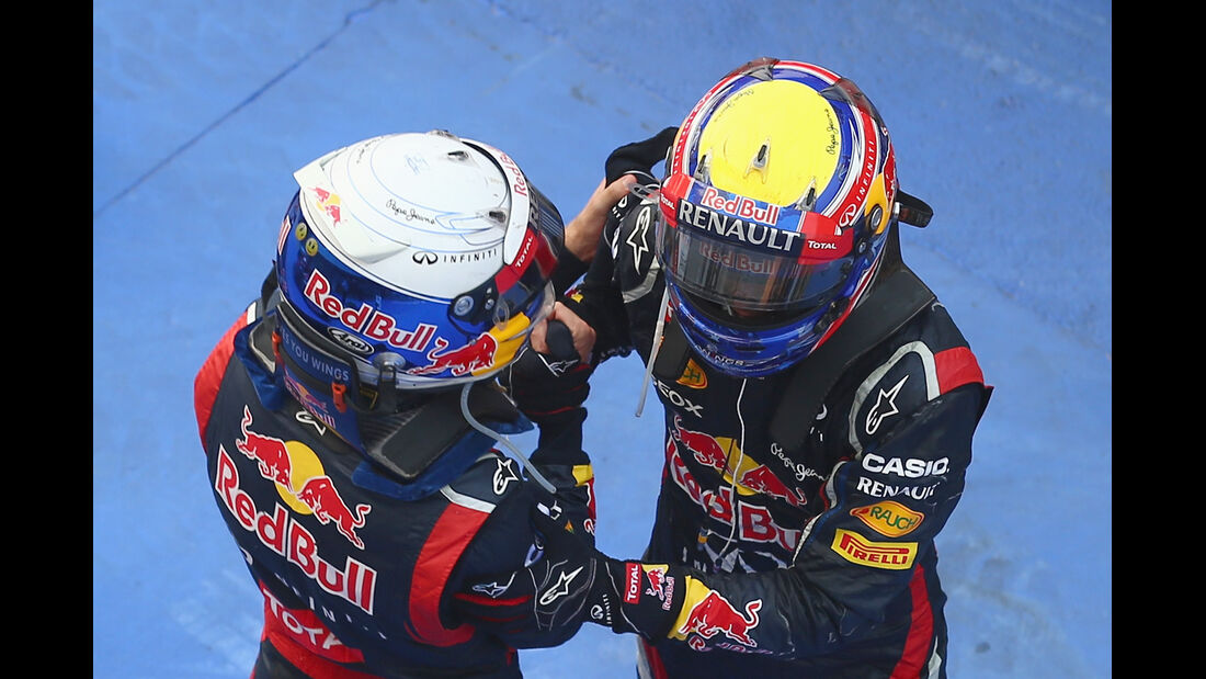 Vettel & Webber GP Korea 2012