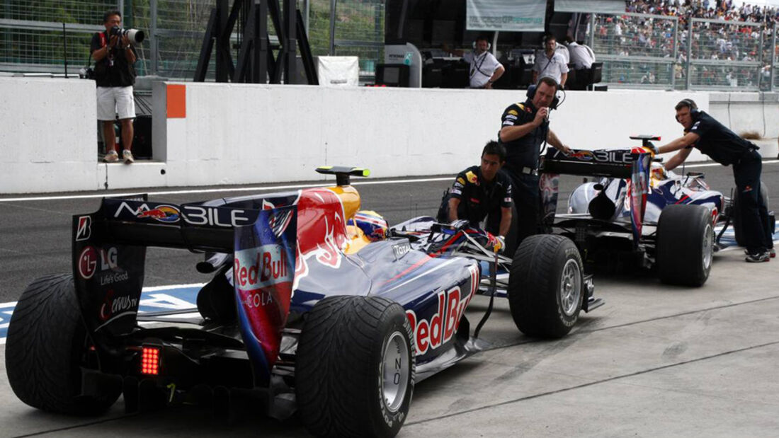 Vettel & Webber beim GP Japan