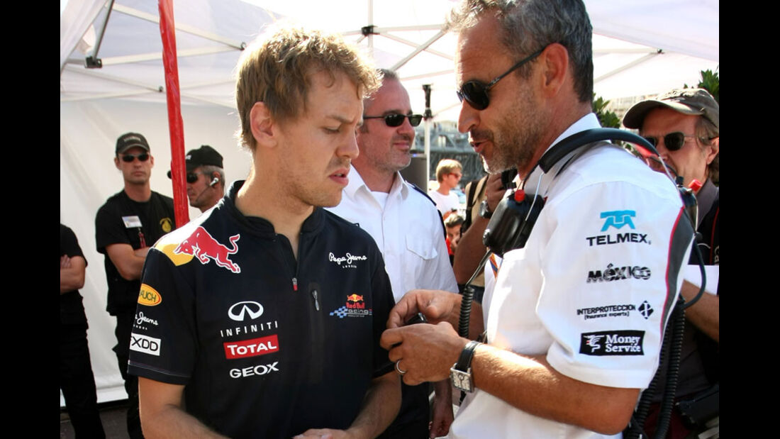 Vettel und Zehnder GP Monaco 2011