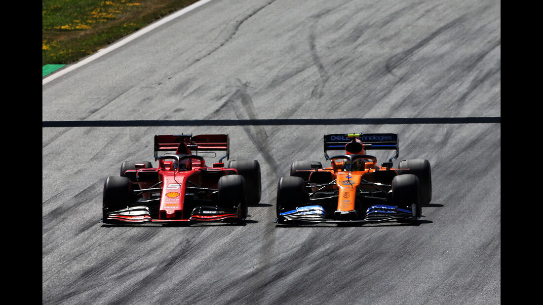 Vettel vs. Norris - Formel 1 - GP Österreich - Spielberg - 30. Juni 2019