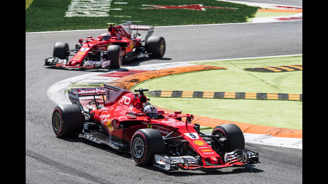 Vettel vs. Räikkönen - GP Italien 2017