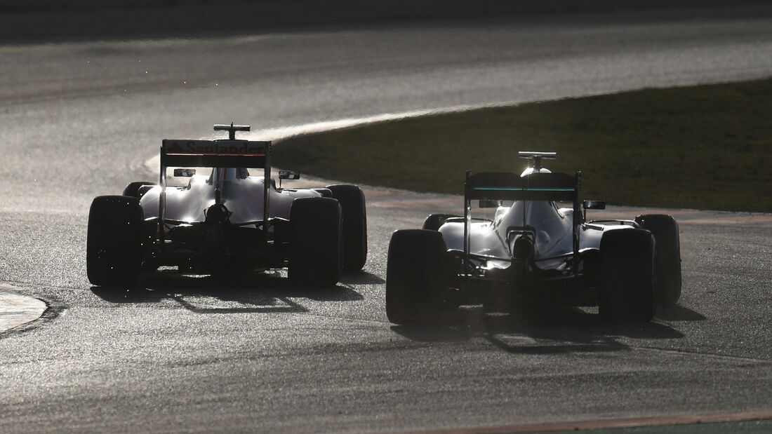 Vettel vs. Rosberg - Ferrari vs. Mercedes - Formel 1-Test - Barcelona - 23. Februar 2016