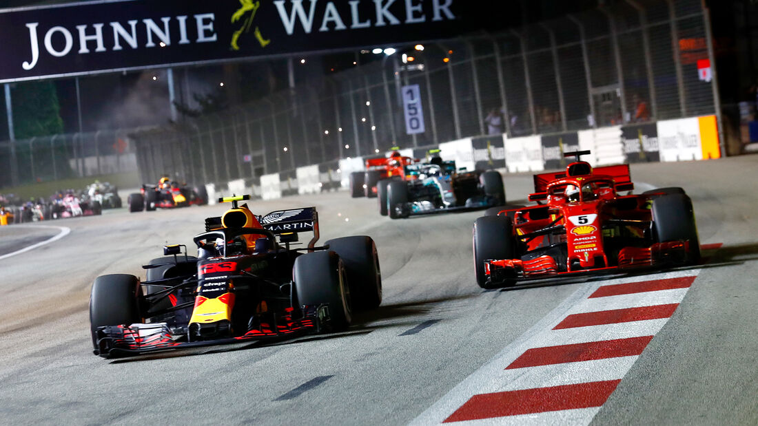 Vettel vs. Verstappen - GP Singapur 2018
