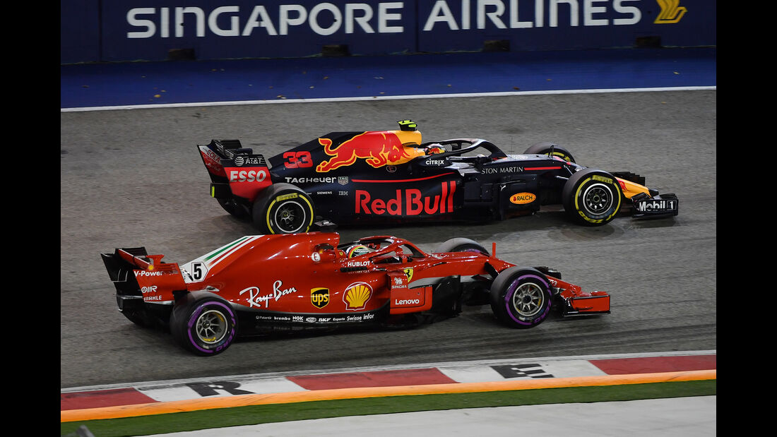Vettel vs. Verstappen - GP Singapur 2018