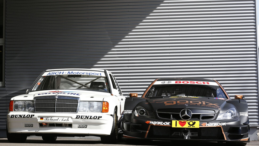 Vietoris & Wehrlein - Mercedes DTM 190 E 2.3-16 (1988) & C63 DTM (2015)