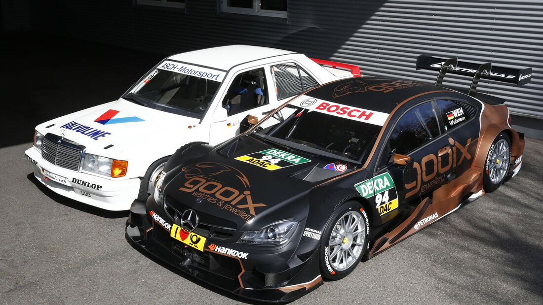 Vietoris & Wehrlein - Mercedes DTM 190 E 2.3-16 (1988) & C63 DTM (2015)