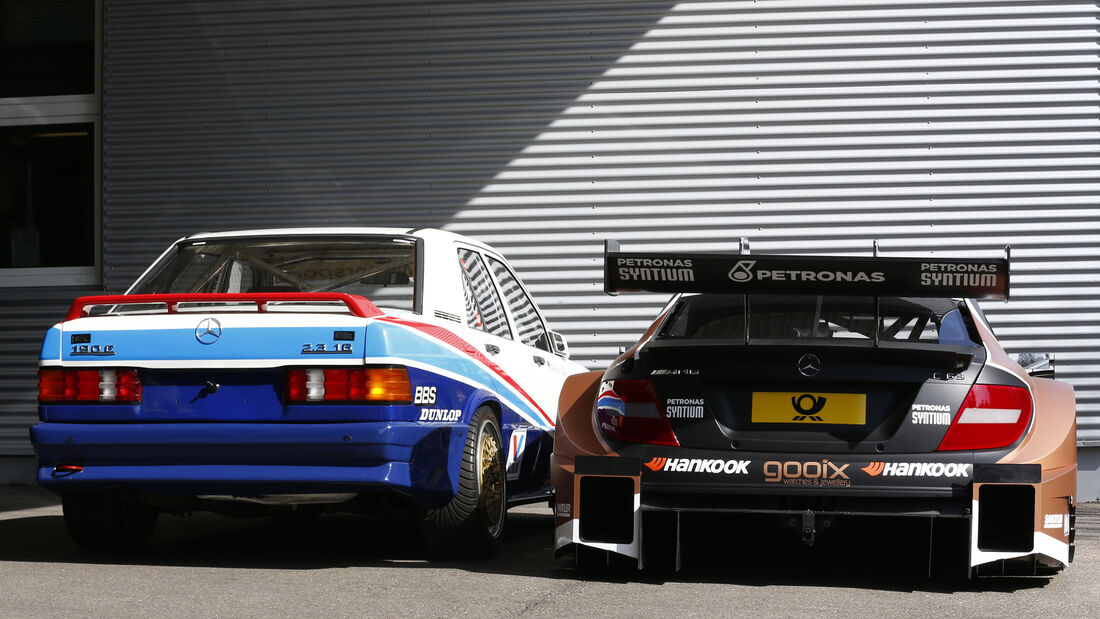 Vietoris & Wehrlein - Mercedes DTM 190 E 2.3-16 (1988) & C63 DTM (2015)