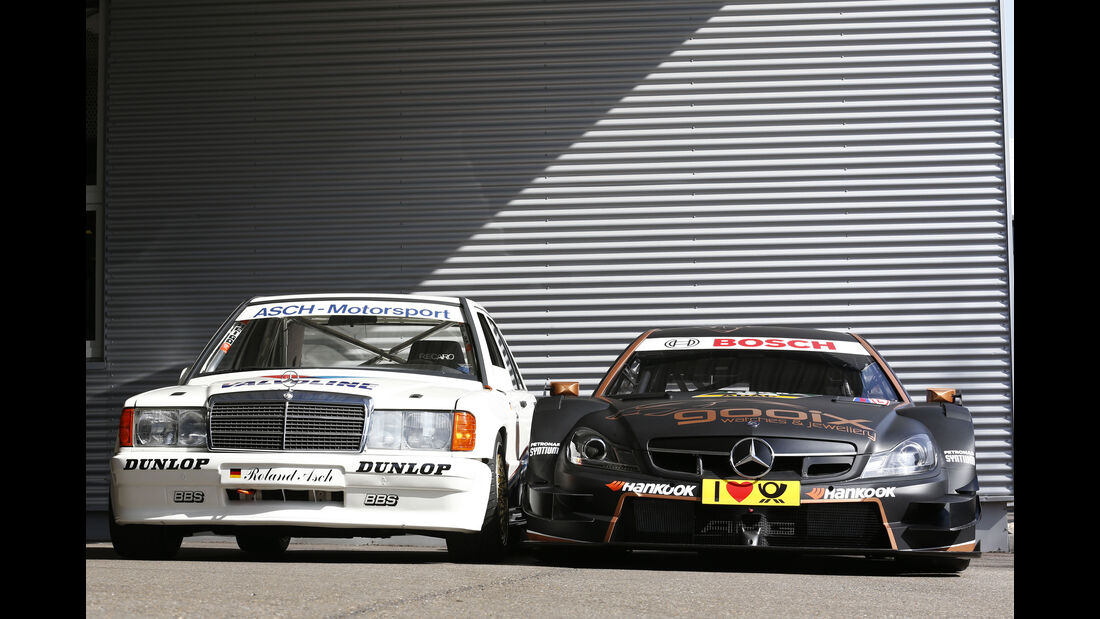 Vietoris & Wehrlein - Mercedes DTM 190 E 2.3-16 (1988) & C63 DTM (2015)
