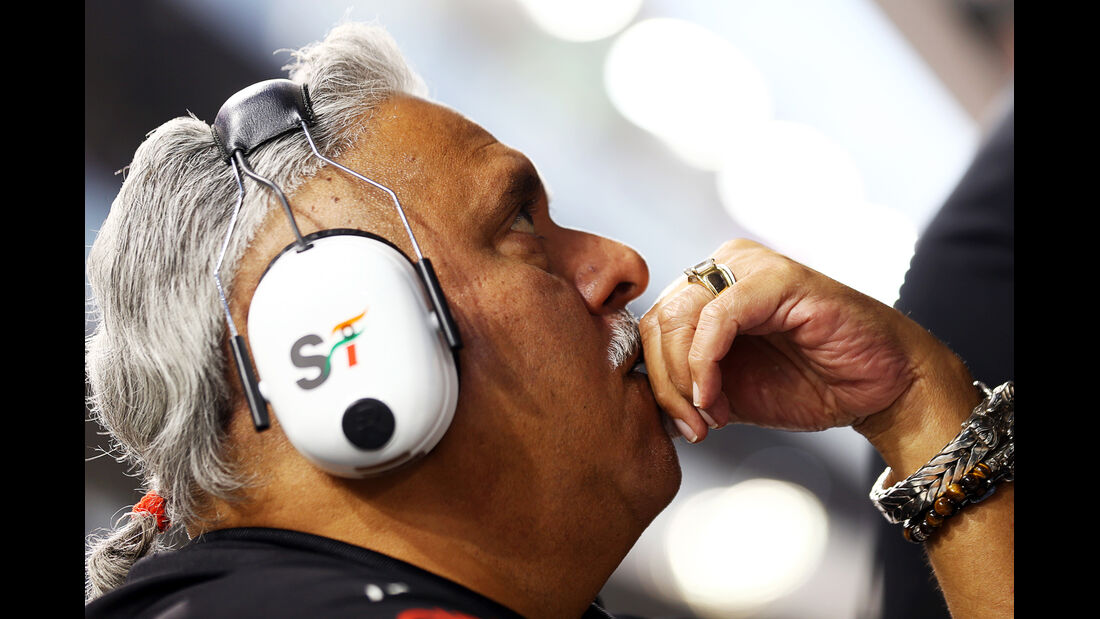 Vijay Mallya - Force India - Formel 1 - GP Abu Dhabi - 22. November 2014