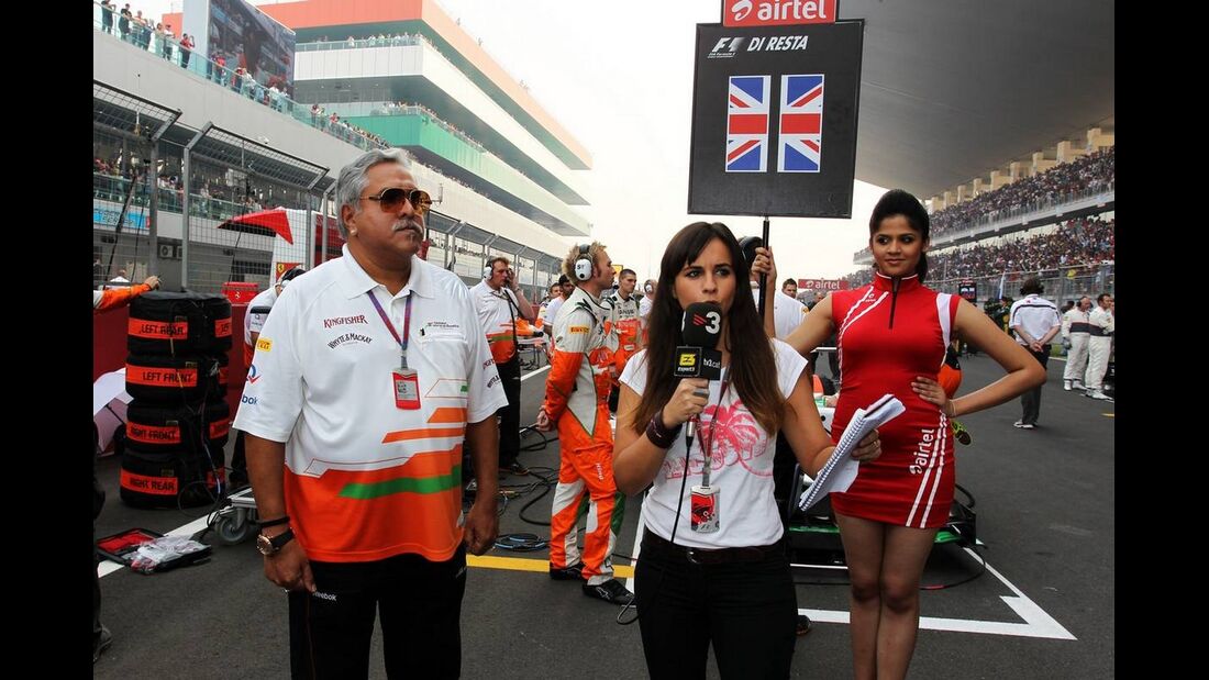 Vijay Mallya  - Formel 1 - GP Indien - 28. Oktober 2012