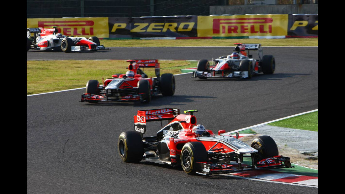 Virgin  - Formel 1 - GP Japan - 9. Oktober 2011