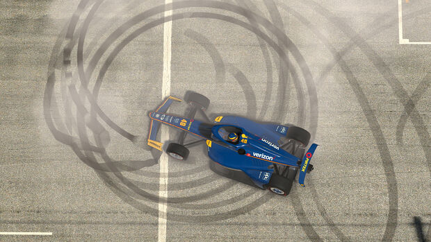 Virtuelle IndyCar-Serie - Indianapolis - 2020