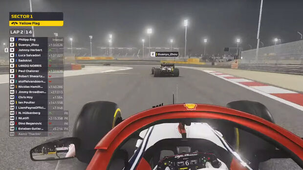 Virtueller Bahrain-GP - Screenshot