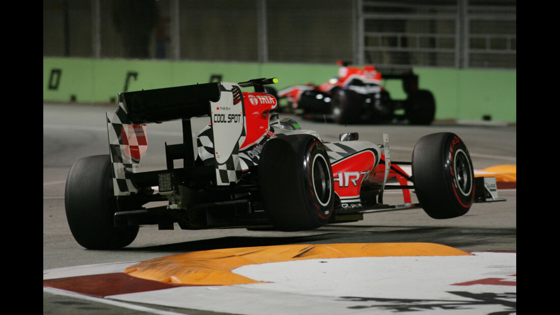 Vitantonio Liuzzi HRT GP Singapur 2011
