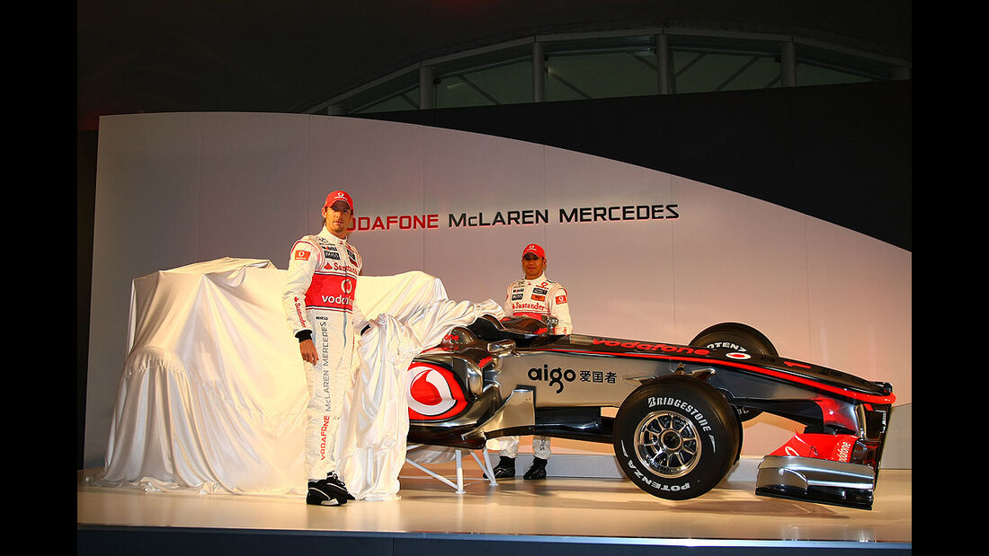 Vodafone McLaren Mercedes MP4-25 Launch