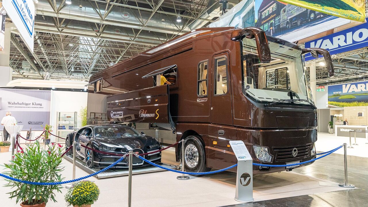 Die teuersten Luxusmobile auf dem Caravan Salon 2021