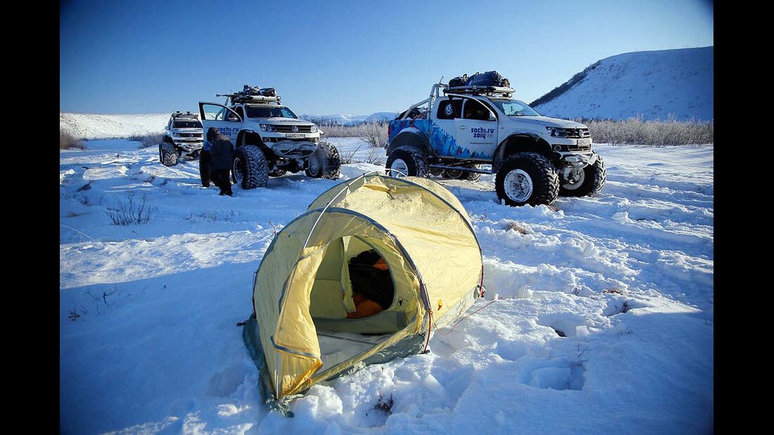 Volkswagen Amarok Polar Expedition – Sotschi 2014