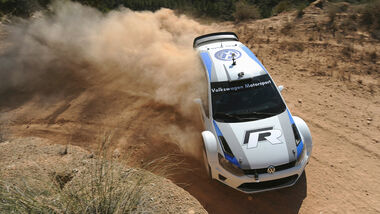 Volkswagen Rallye Spanien 2013 Test