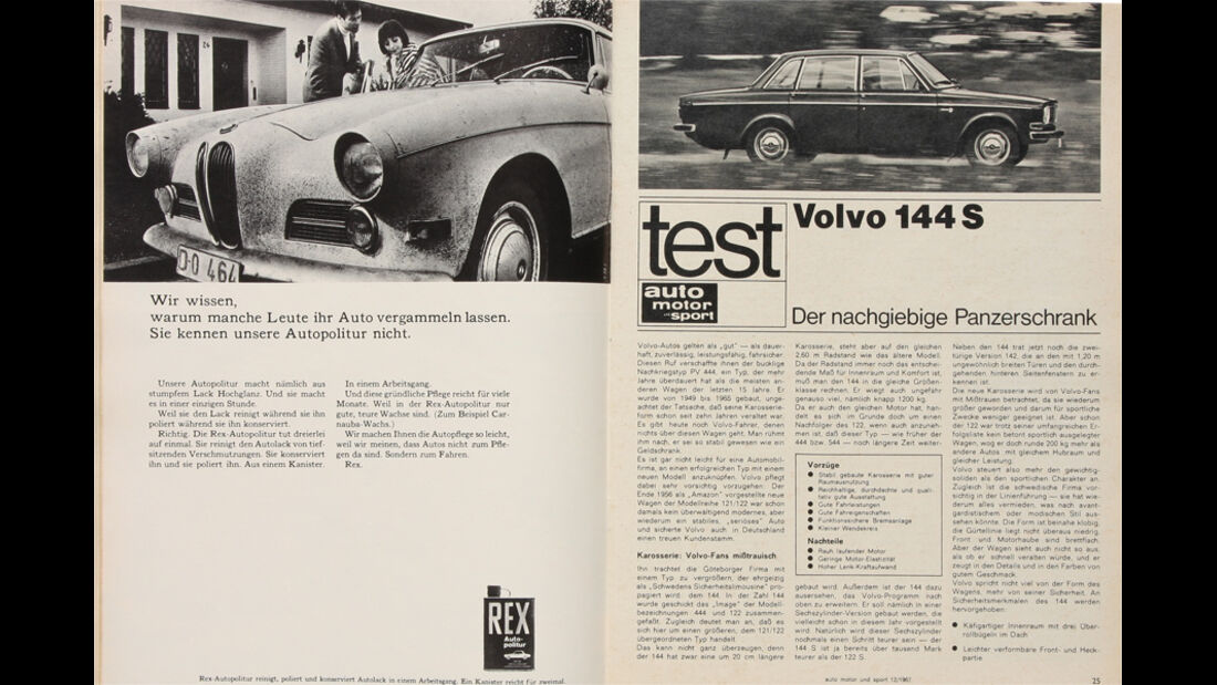 Volvo 144, alter Artikel