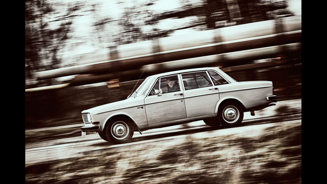 Volvo 144 de Luxe, Seitenansicht