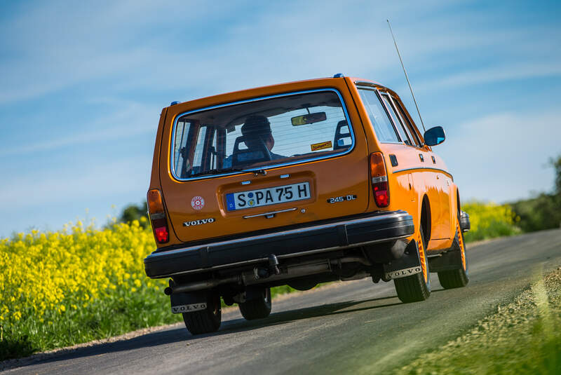 Volvo 245, Heckansicht