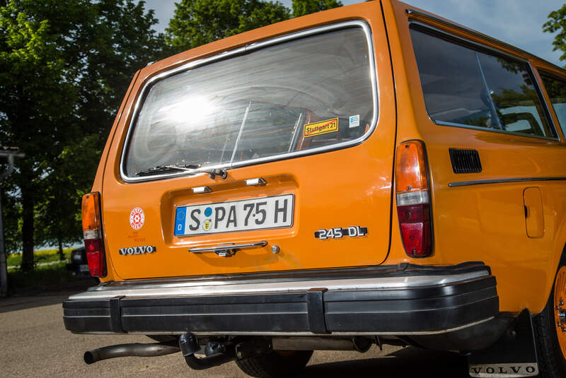 Volvo 245, Heckfenster