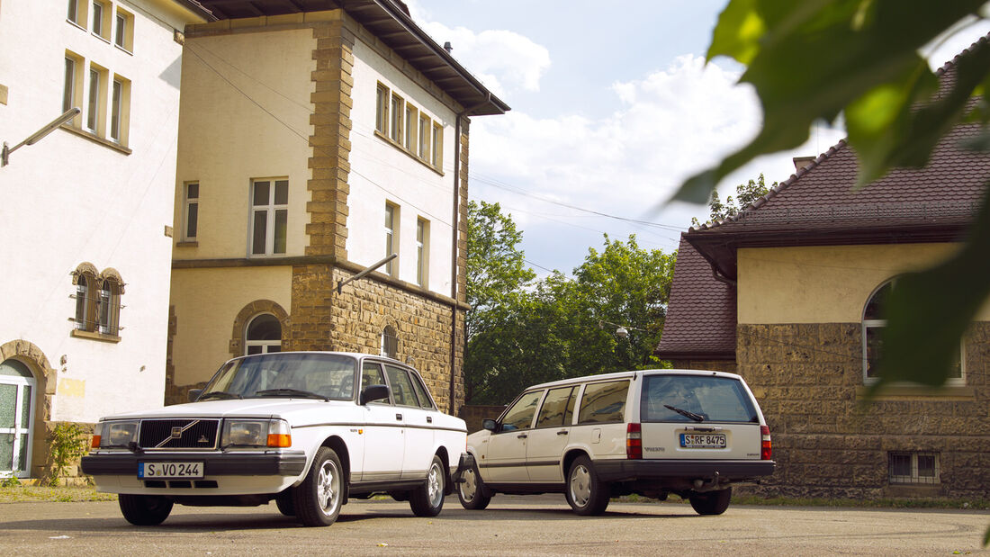 Volvo 740 GLT 16 V, Seitenansicht