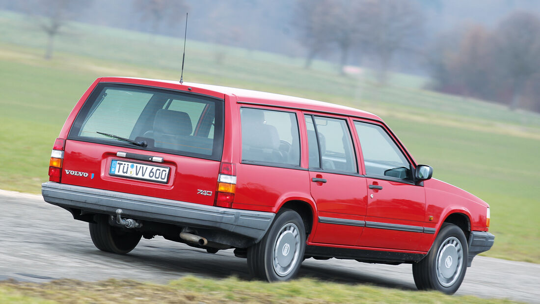 Volvo 740 Kombi, Heckansicht