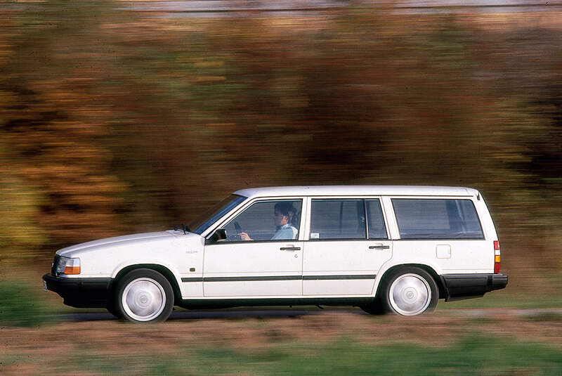 Volvo 740 Kombi, Seitenansicht