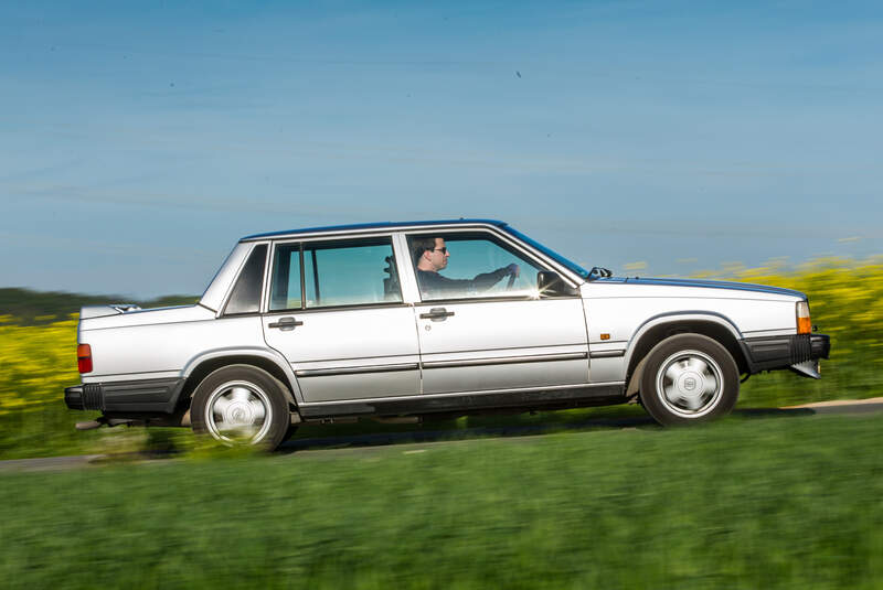 Volvo 740 Turbo Intercooler, Seitenansicht