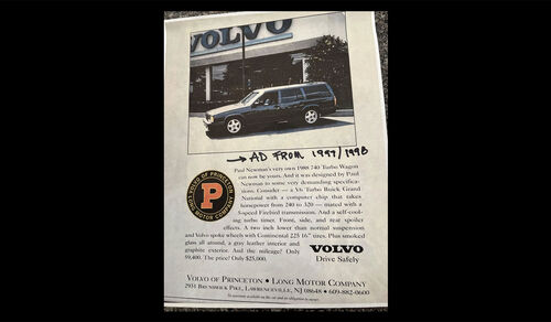Volvo 740 Turbo Kombi Paul Newman (1988)