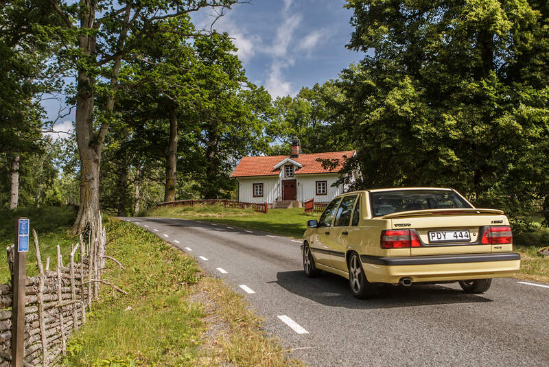 Volvo 850 T-5R, Heckansicht