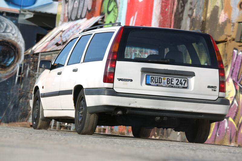 Volvo 850 TDI, Heckansicht