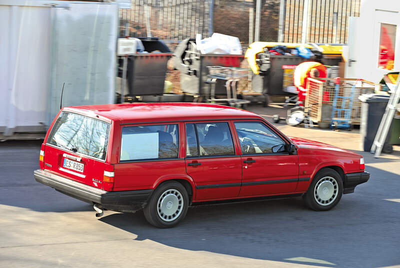 Volvo 940, Seitenansicht