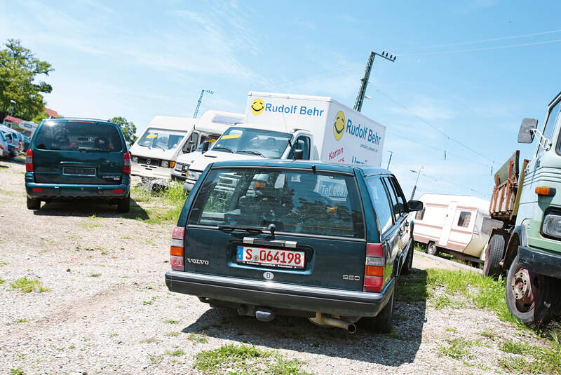 Volvo 960 Station Wagon, Heckansicht