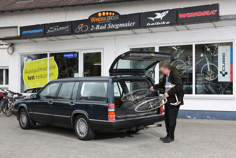 Volvo 960 Station Wagon, Heckklappe