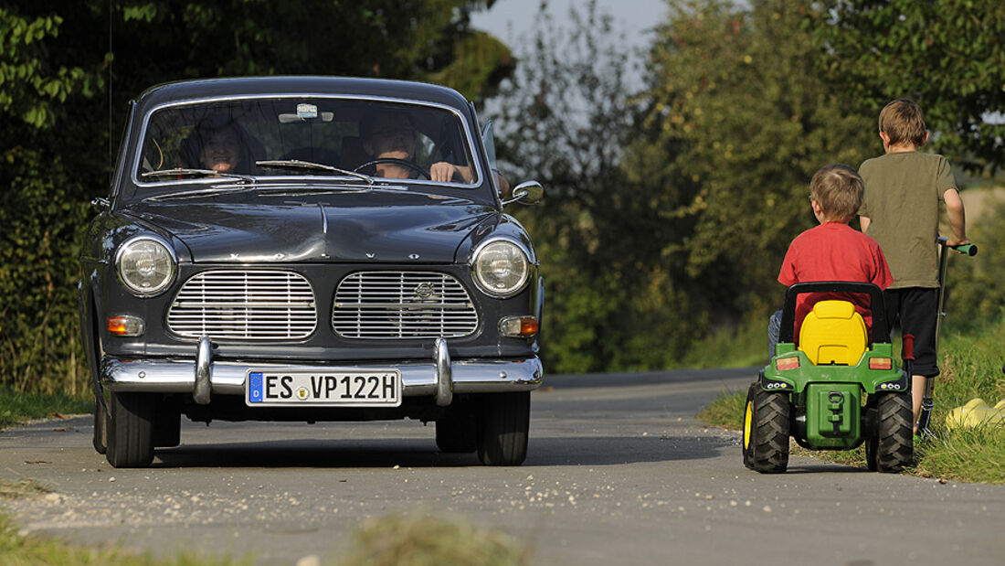 Volvo Amazon 122S, Front