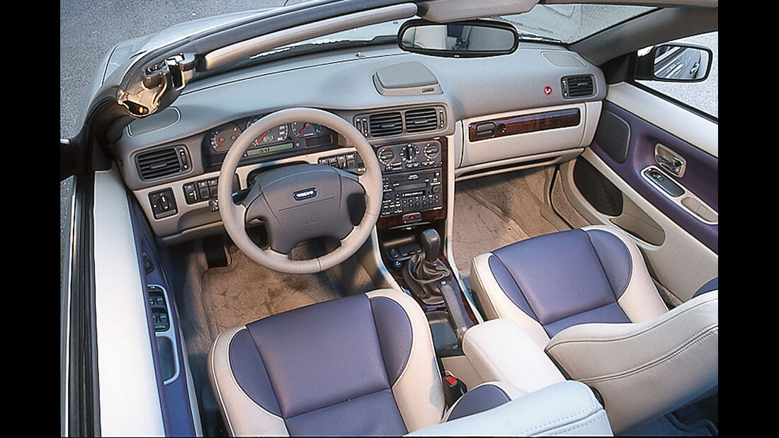 Volvo C70 Cabrio, Cockpit