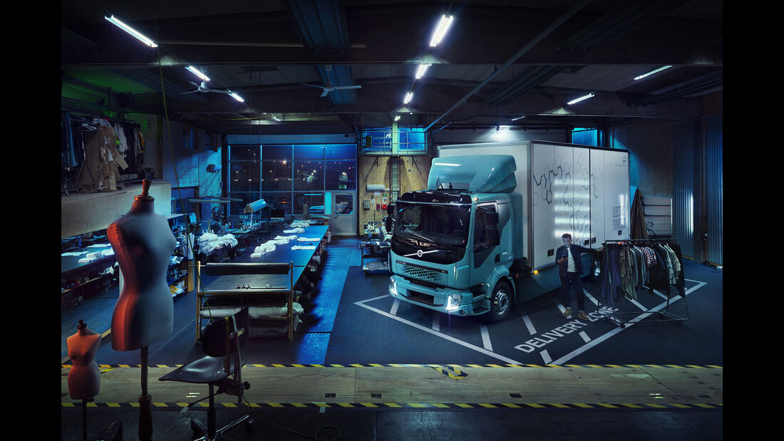 Volvo FE Electric Truck Weltpremiere Hamburg 2018