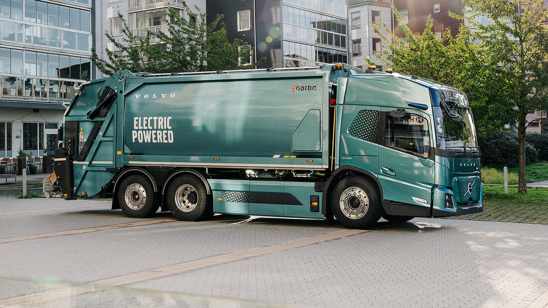 Volvo FM Low Entry Elektro Lkw Lastwagen